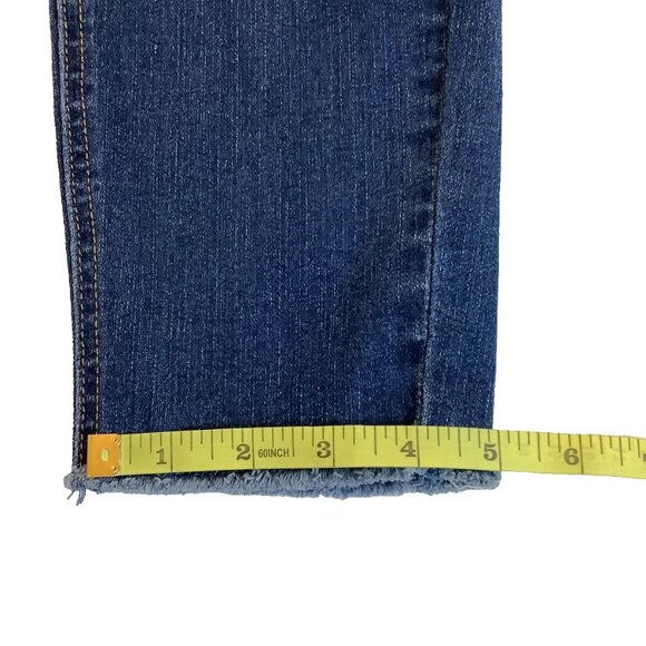 Denim Blvd Juniors Size 5 Blue Denim Distressed Skinny Jeans - Picture 4 of 8
